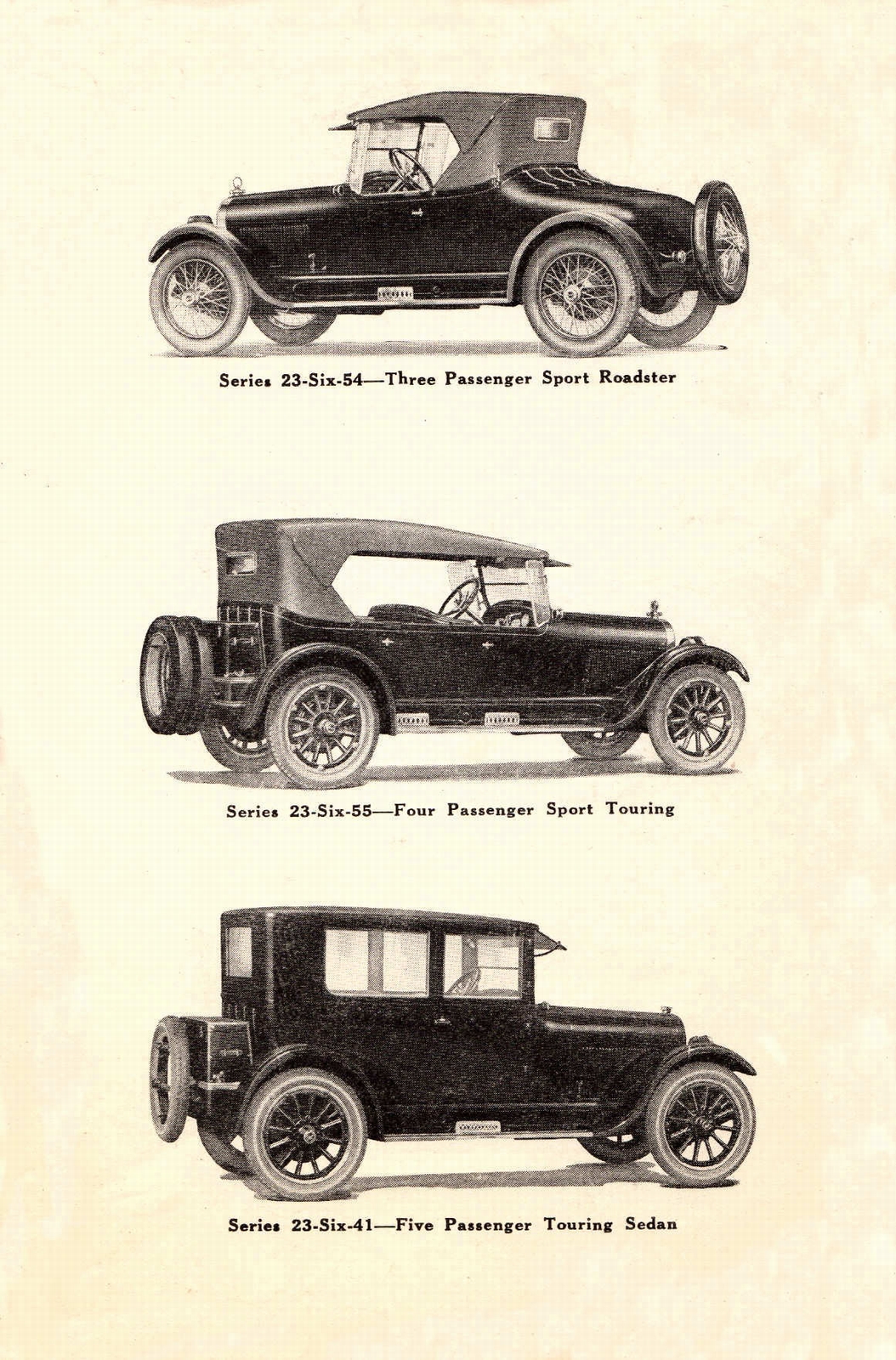 1923 Buick Reference Book