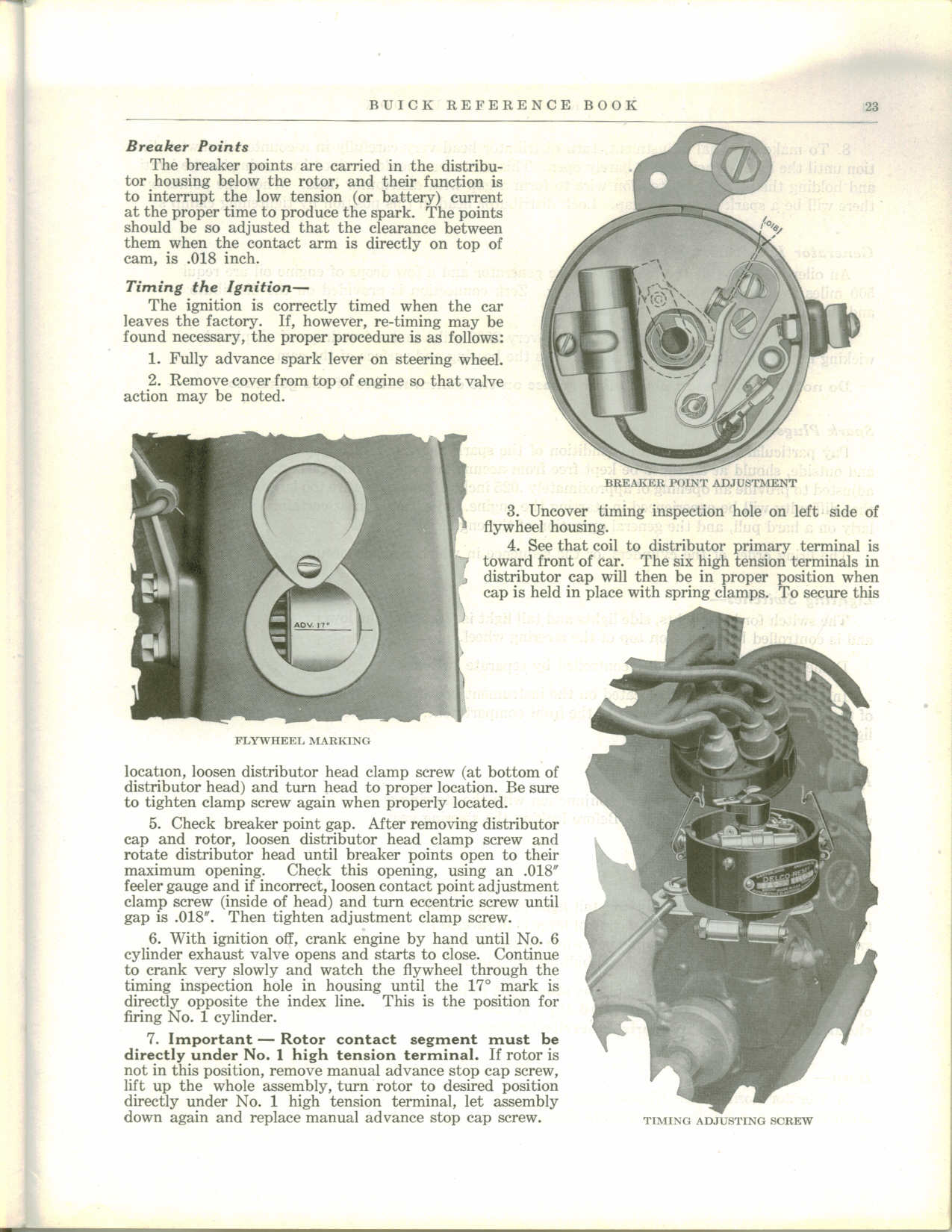 1928 Buick Reference Book