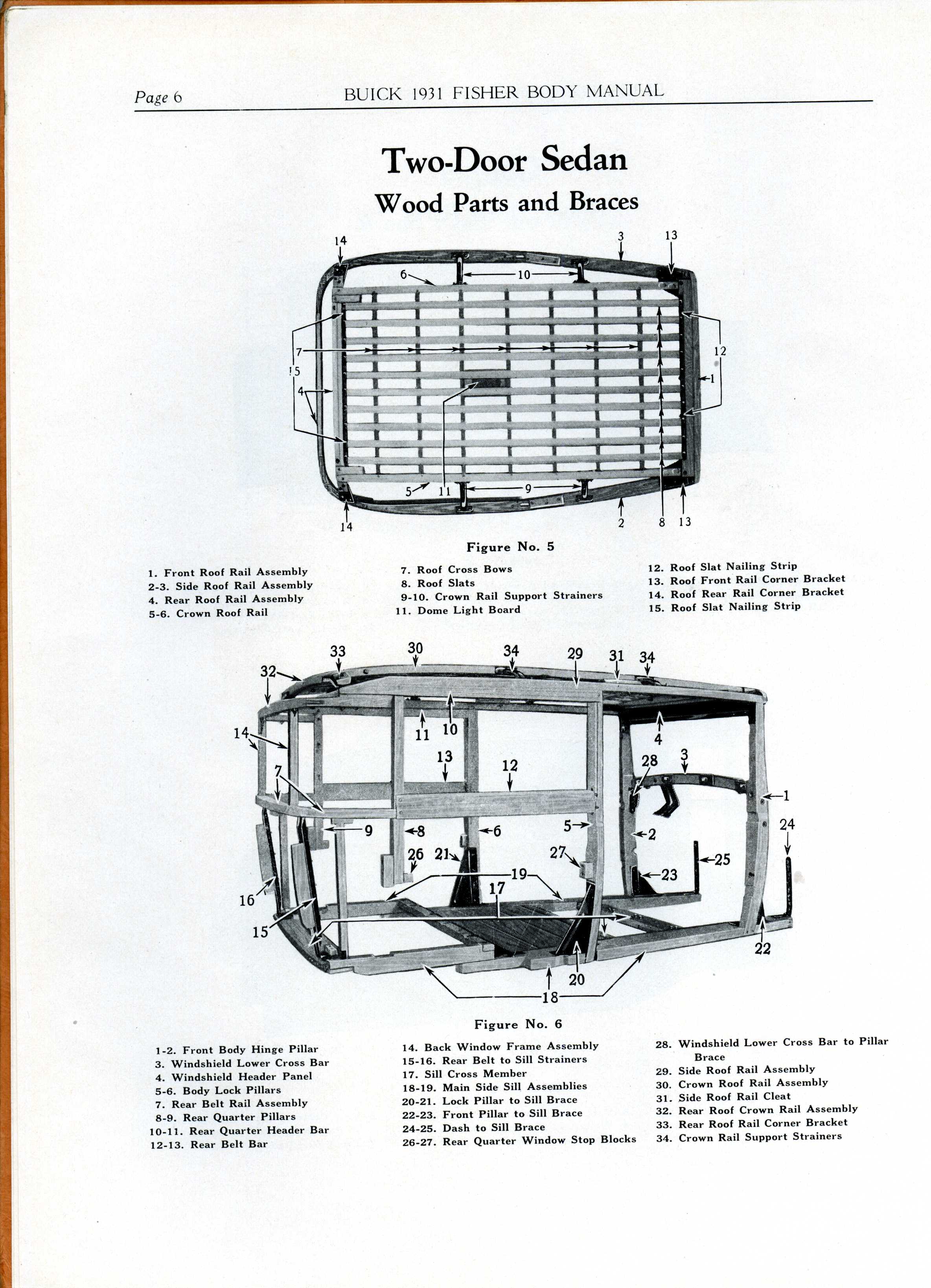 1931 Buick Fisher Body Manual
