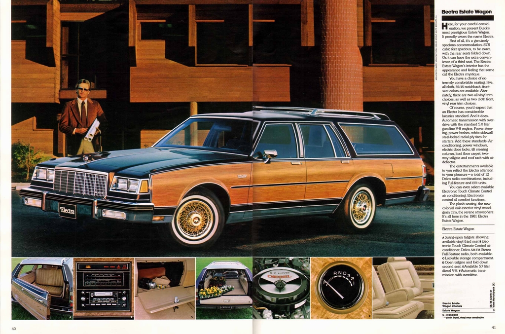 1981 Buick Full Line Prestige Brochure