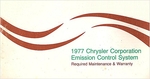 1977 Chrysler ECS-00