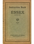 1927 Essex Instruction Book-01
