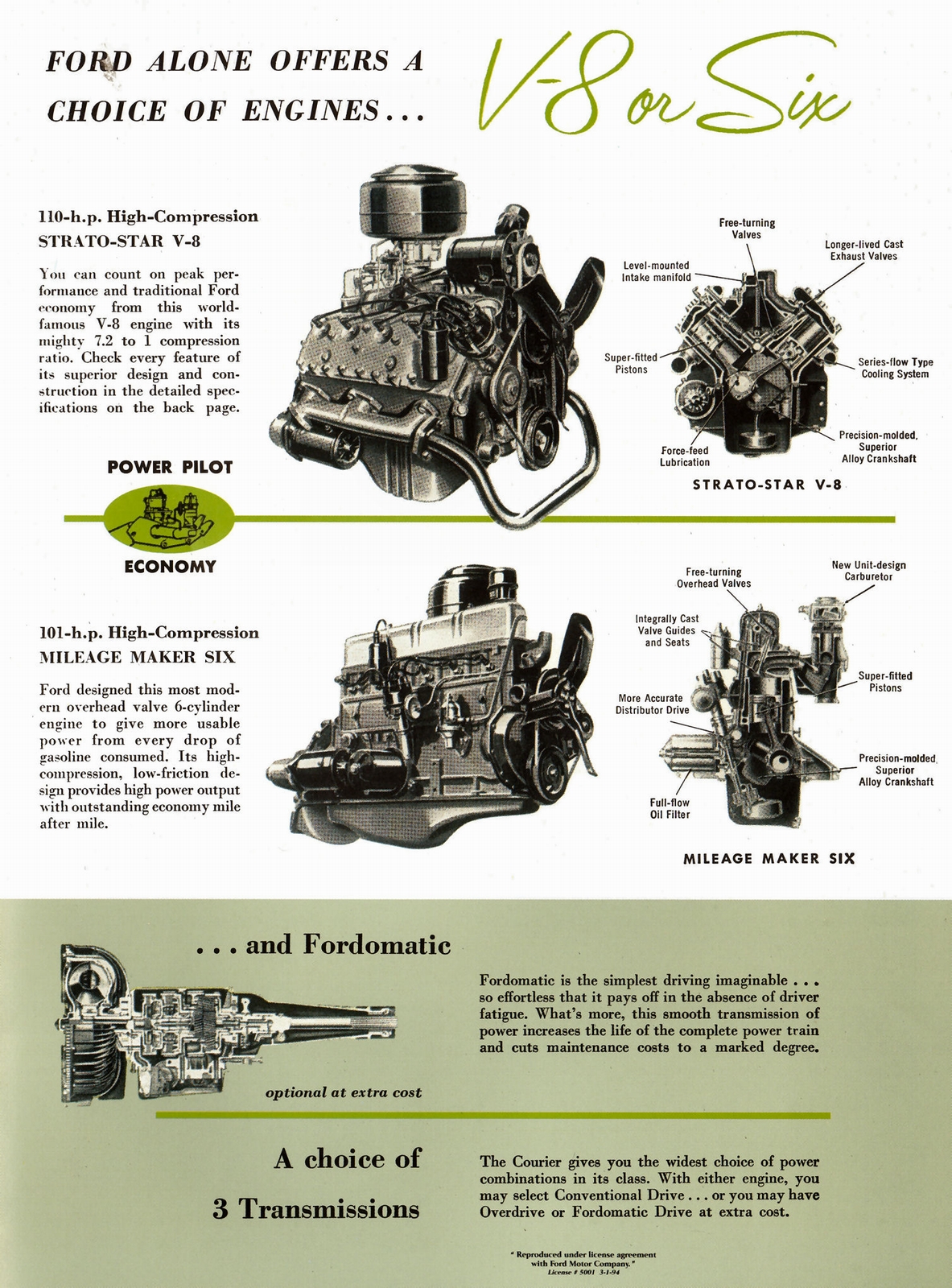 1953 Ford Courier Brochure