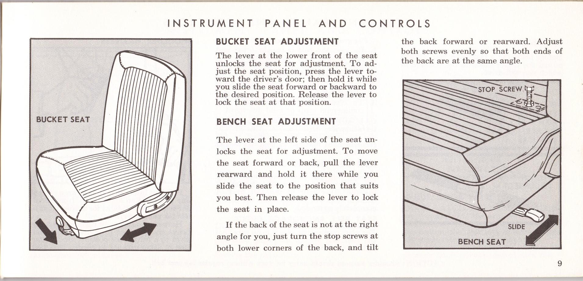 1969 Ford Truck Owners Manual Pg09