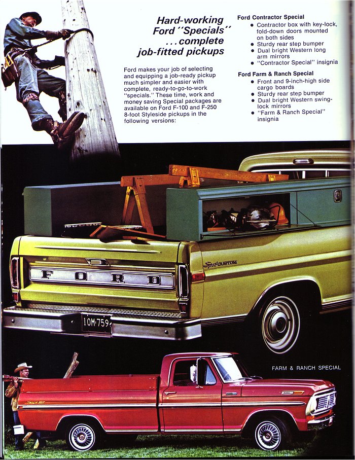 Directory Index: FMC Trucks-Vans/1970_Trucks-Vans/1970_Ford_Pickup_Brochure