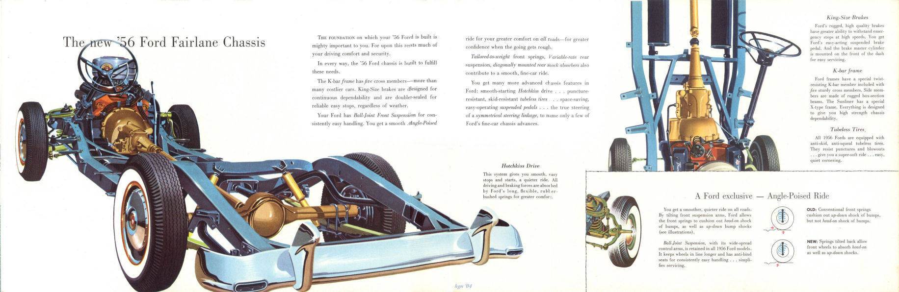 1956 Ford brochures