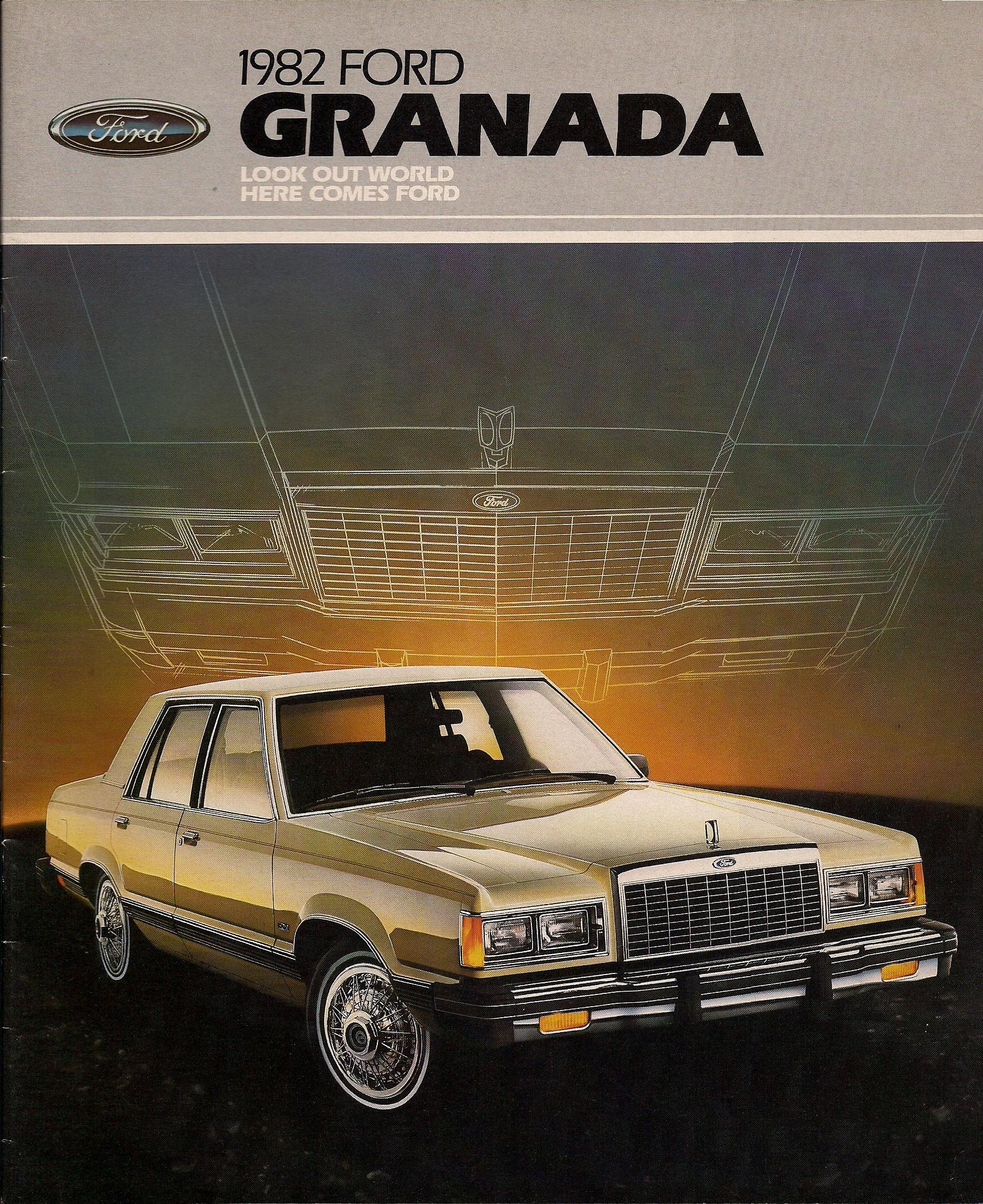 1982 Ford granada brochure #2