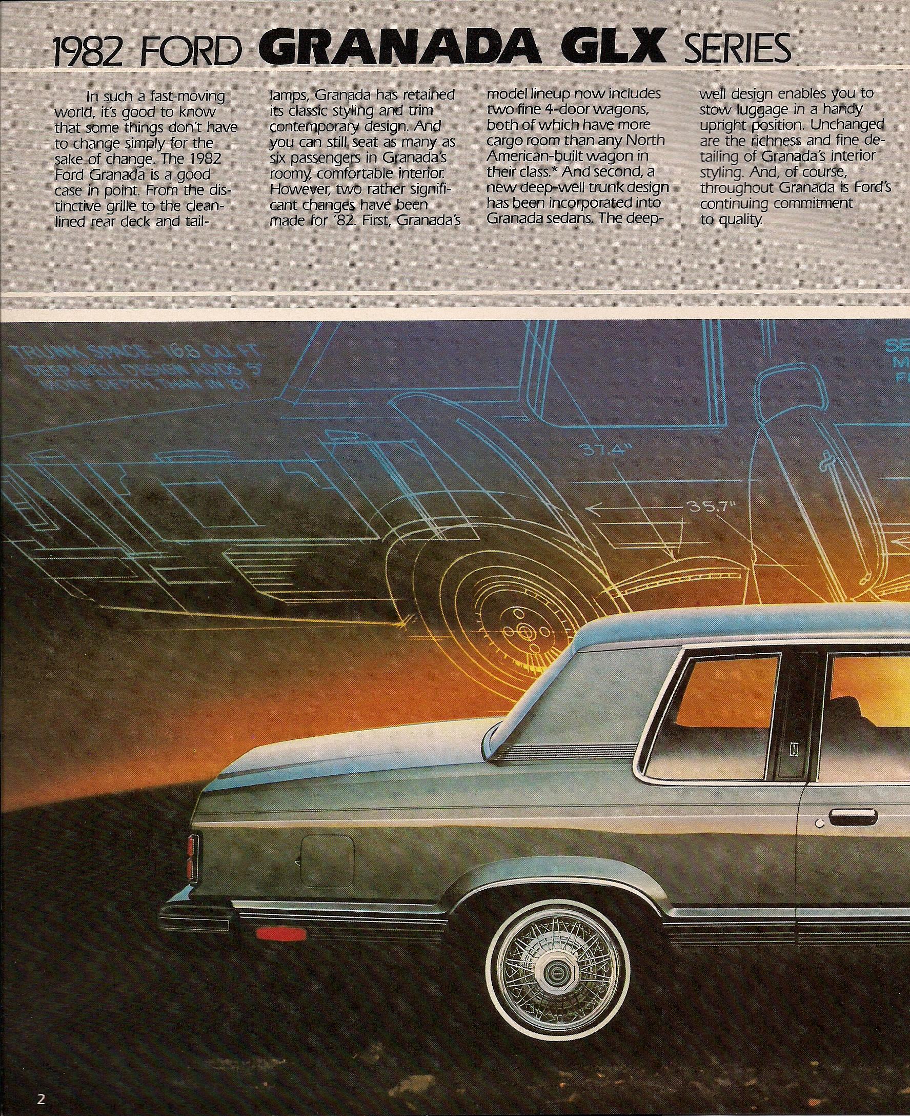 1982 Ford granada brochure #3