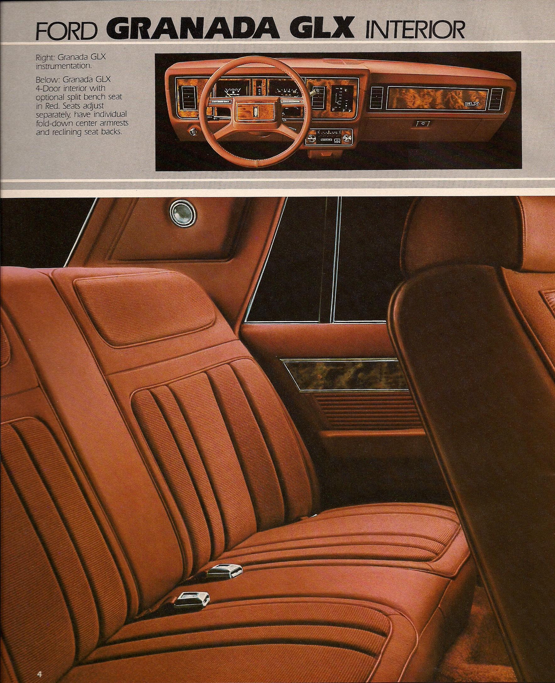 1982 Ford granada brochure #5
