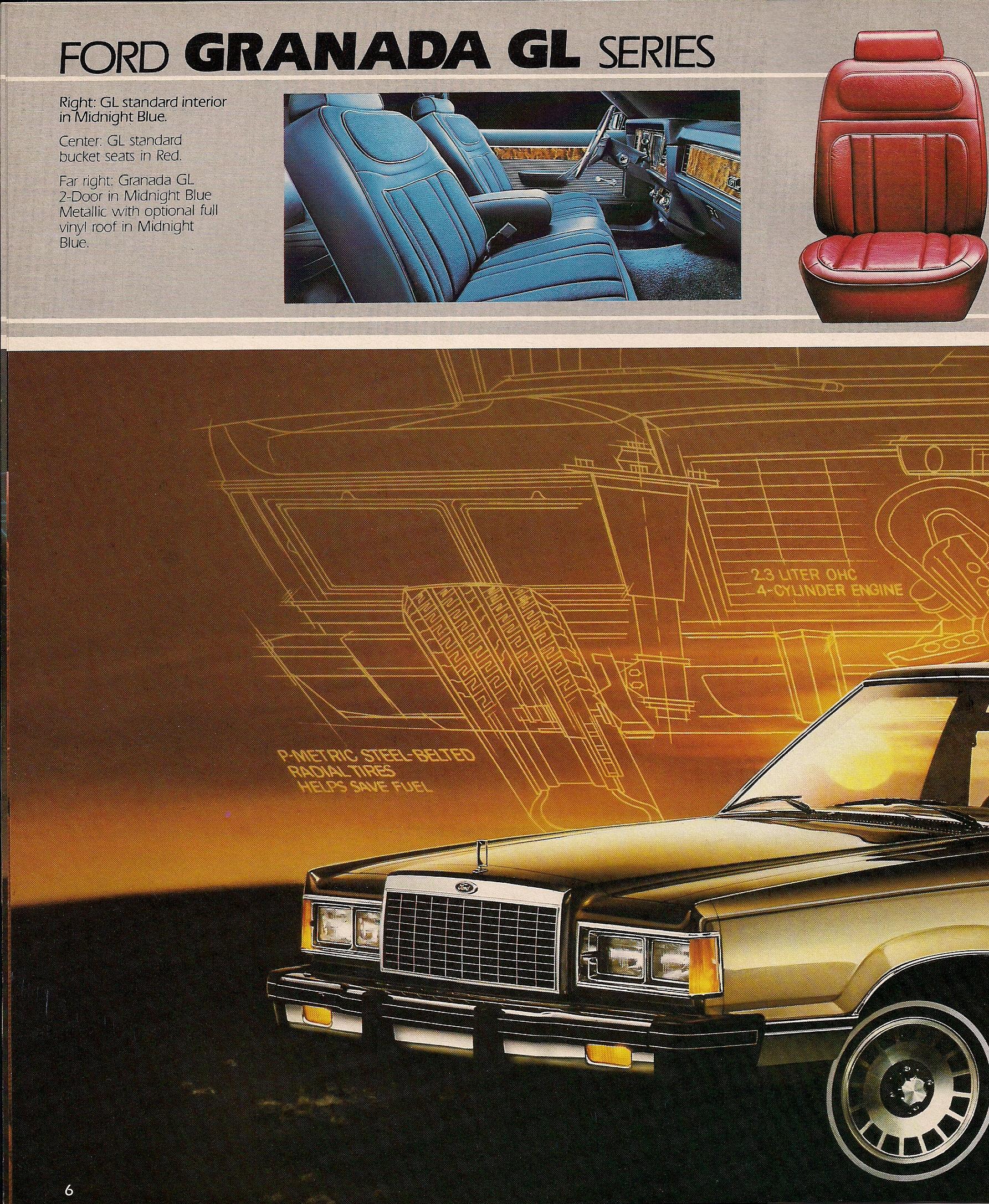 1982 Ford granada brochure #6