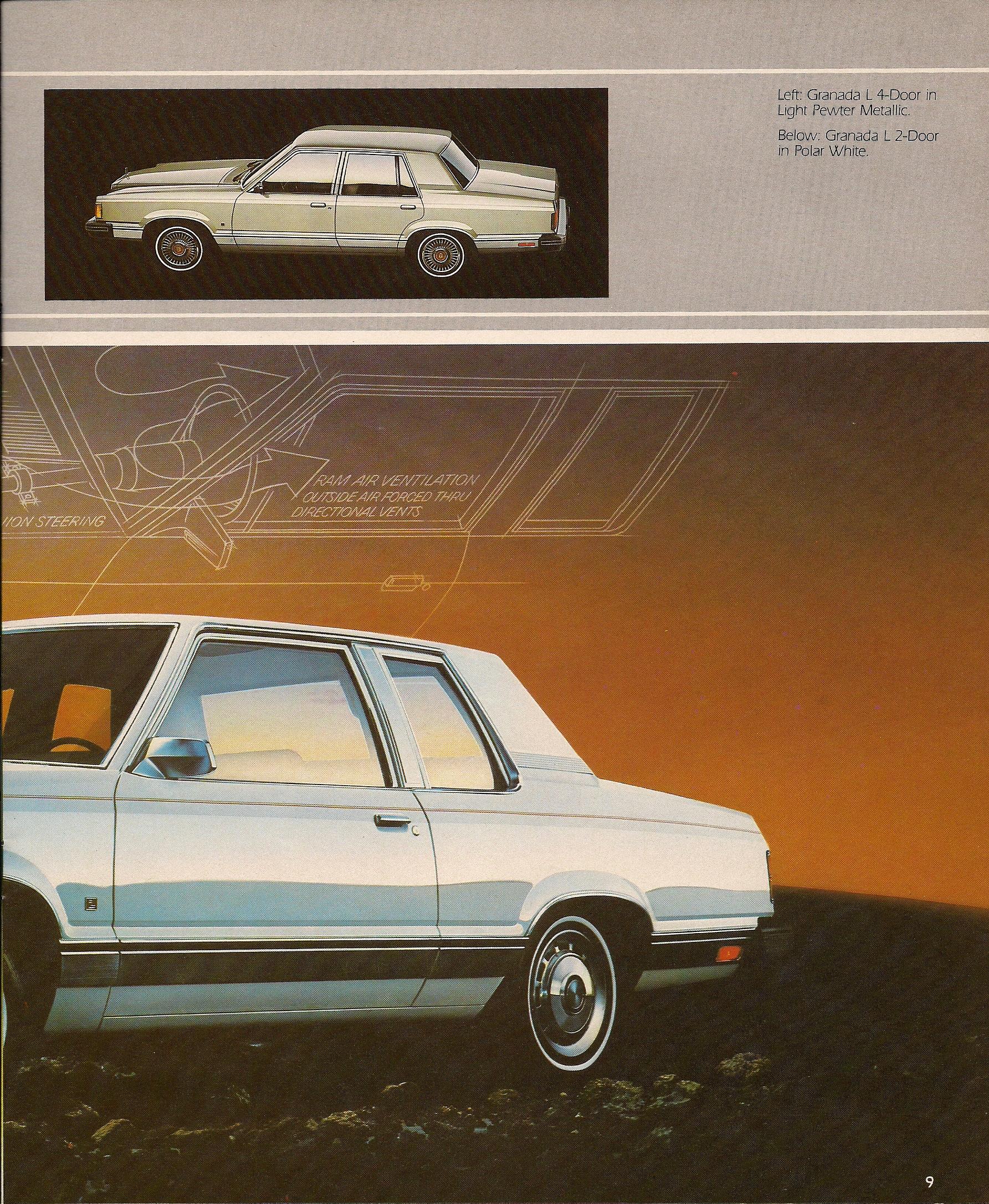 1982 Ford granada brochure #9