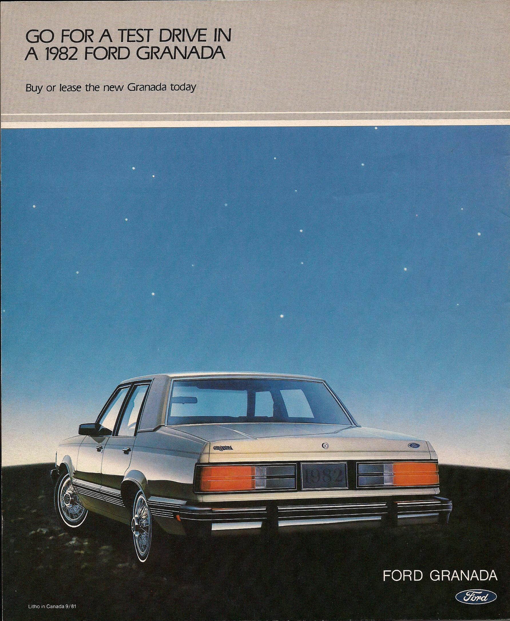 1982 Ford granada brochure #8