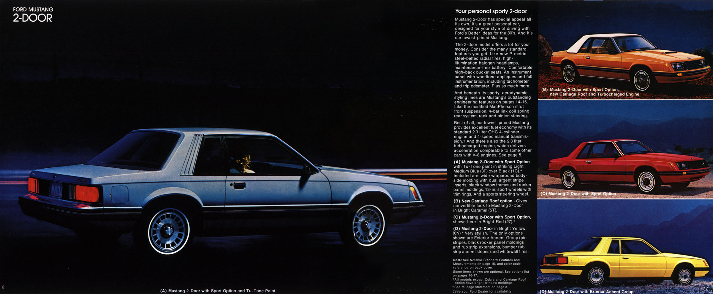 1980 Ford Mustang Brochure