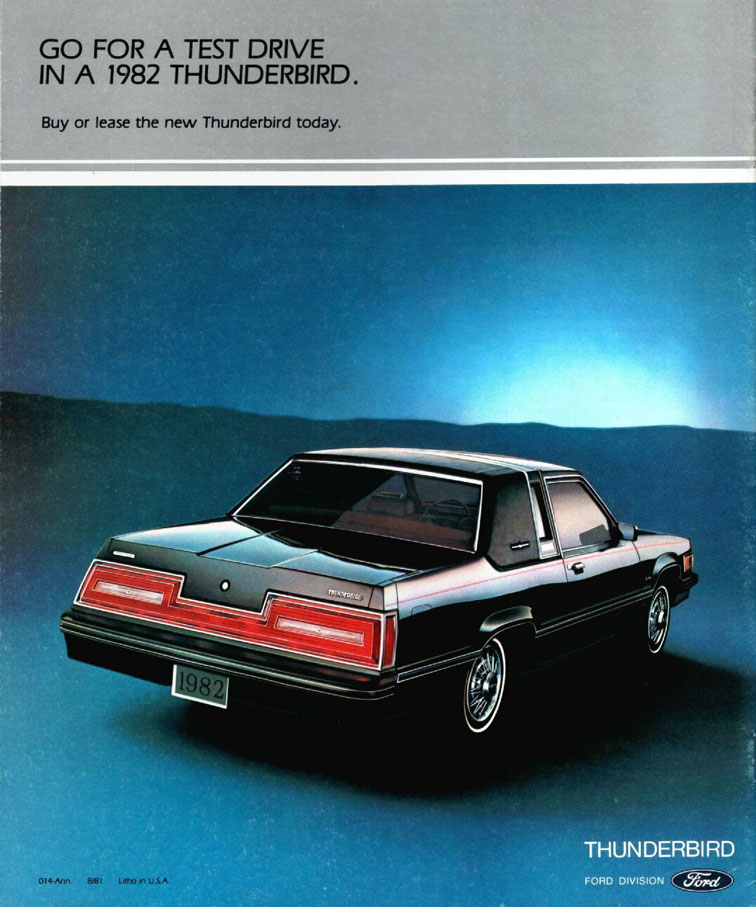 1982 Ford thunderbird lx coupe #5