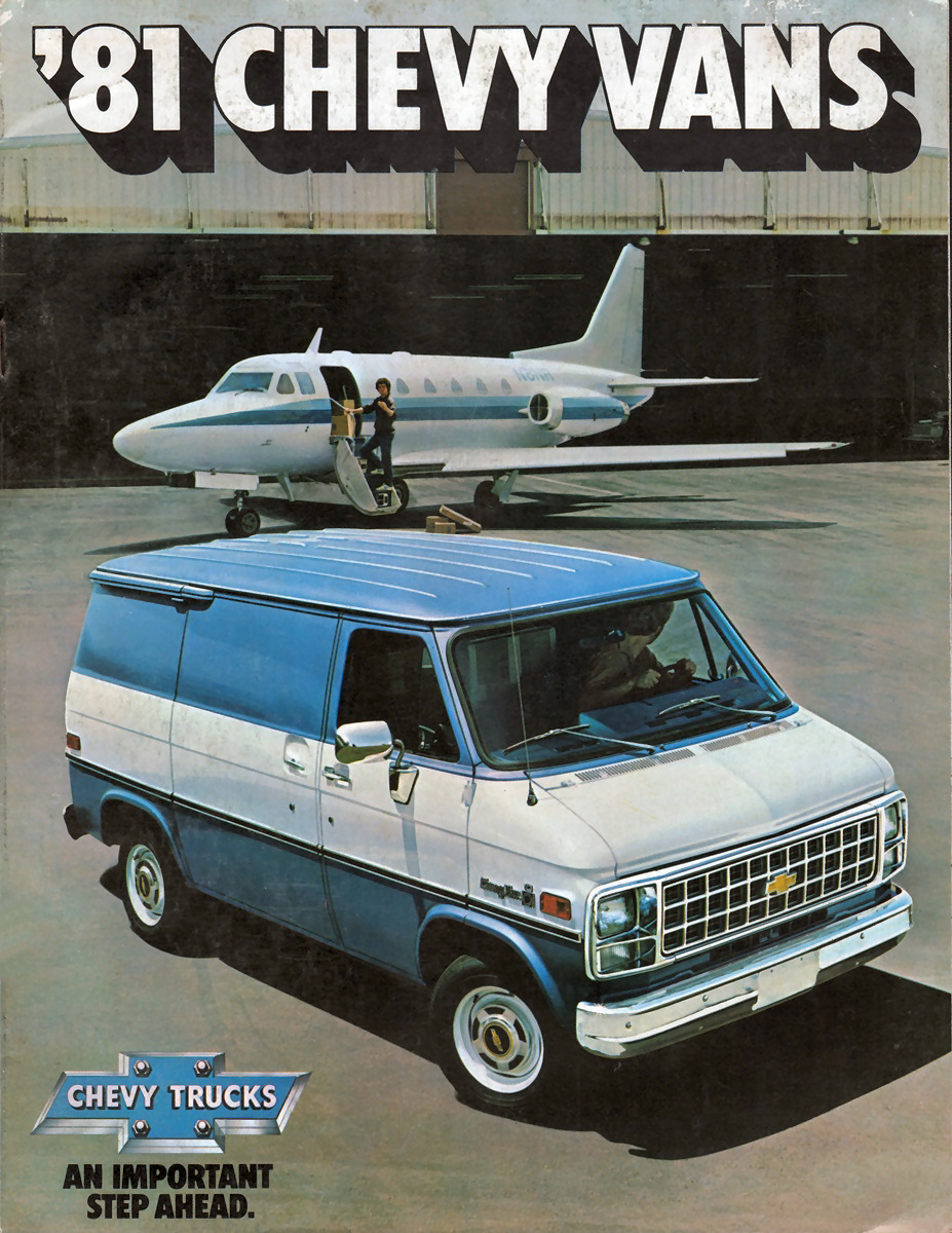 1981 Chevrolet Vans Brochure