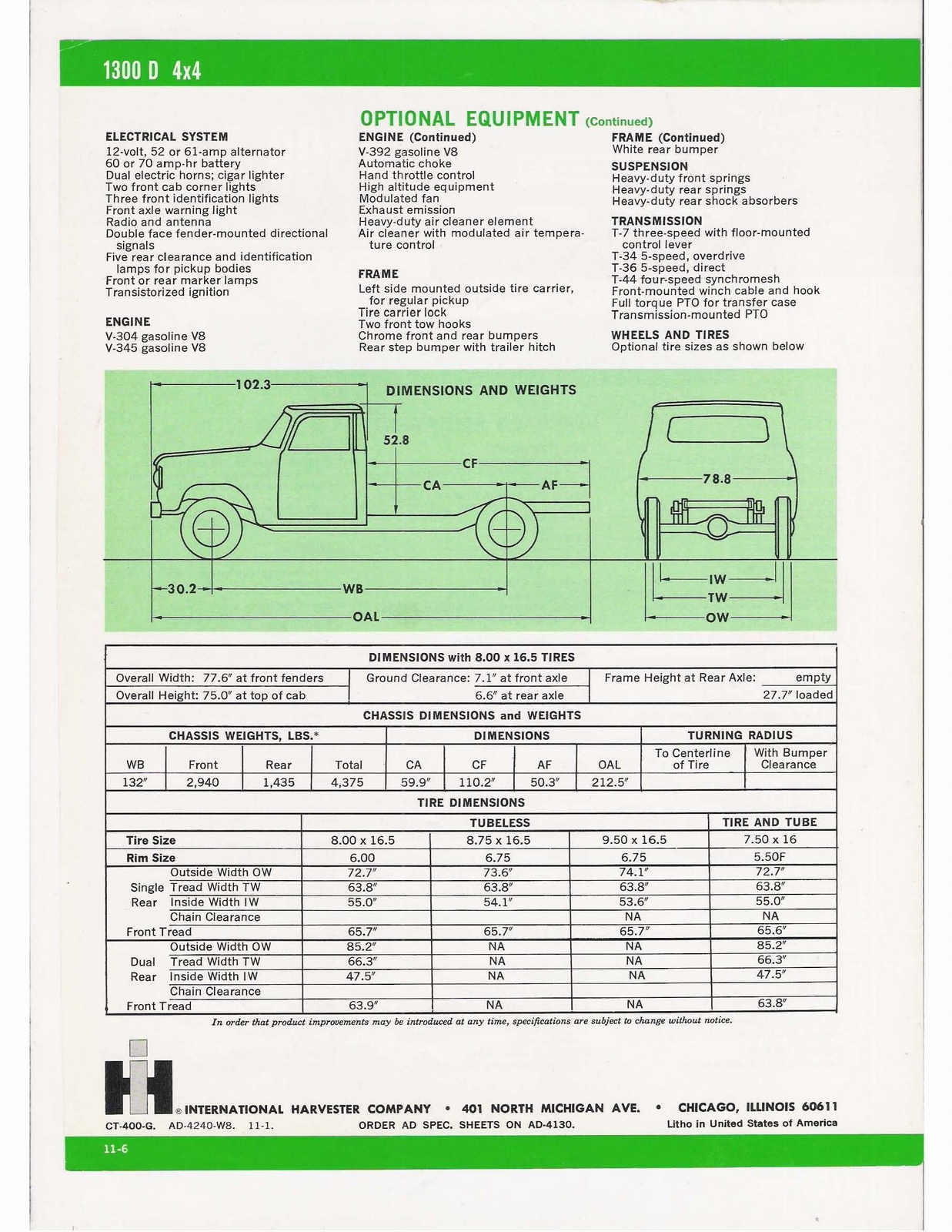 1969 International 1300D 4X4 Folder