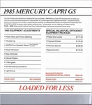 1985 Mercury Capri GS Mailer-03